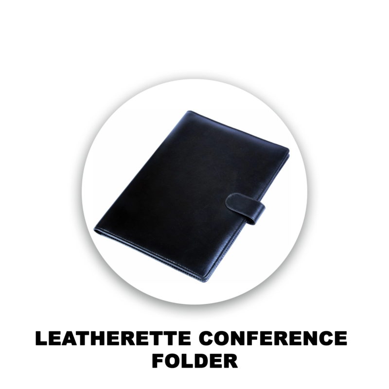 Bulk Order Leatherette Conference File Folder
