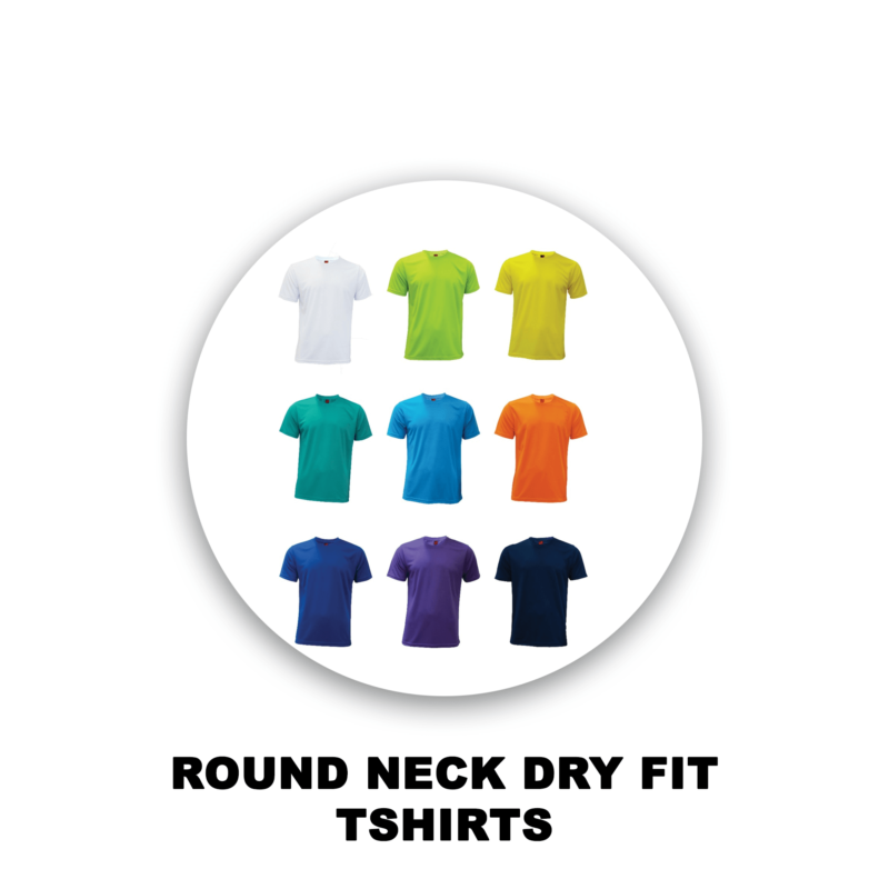 bulk order round neck dyfit tshirt