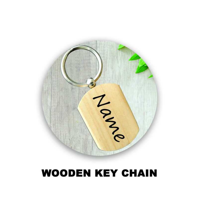 Bulk Order Wooden Key Chain